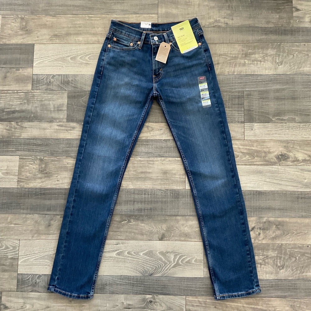 29x32 NWT Levi's 511 Slim Fit Jeans Men's Blue Panda Flex Stretch 045112595